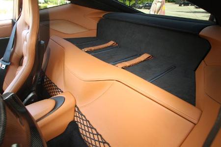 Ferrari F12 Berlinetta, Rückbank