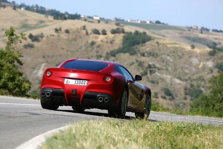 Ferrari F12 Berlinetta, Heckansicht