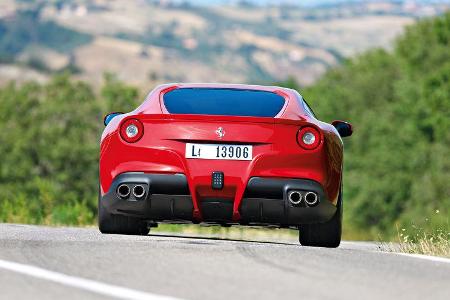 Ferrari F12 Berlinetta, Heckansicht