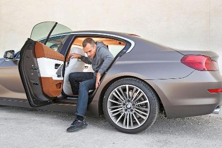 BMW 6er Gran Coup, Seutentr, Aussteigen