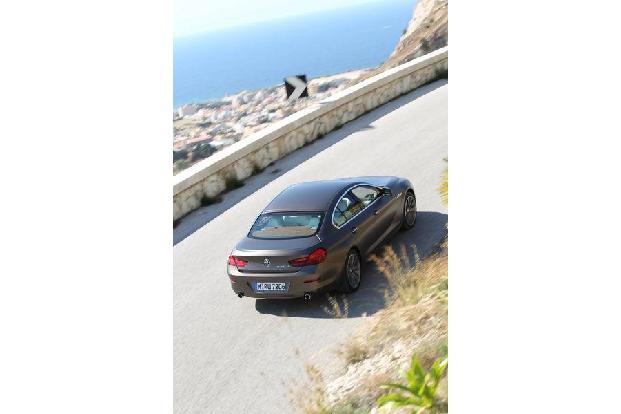 BMW 6er Gran Coup, von oben