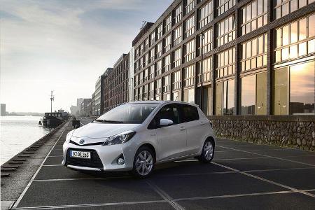 Toyota Yaris Hybrid, Seitenansicht