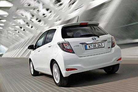 Toyota Yaris Hybrid, Heck