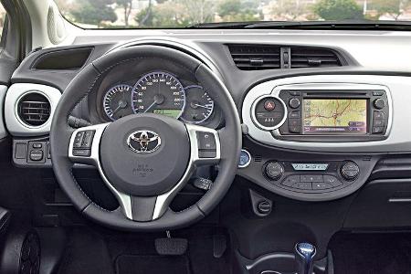 Toyota Yaris Hybrid, Cockpit, Lenkrad