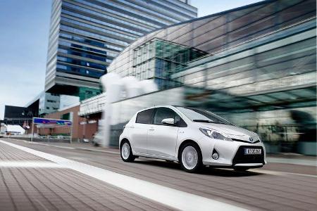 Toyota Yaris Hybrid, Seitenansicht