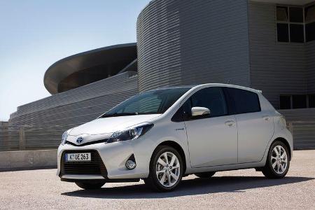 Toyota Yaris Hybrid, Seitenansicht