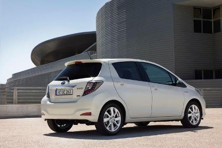 Toyota Yaris Hybrid, Seitenansicht