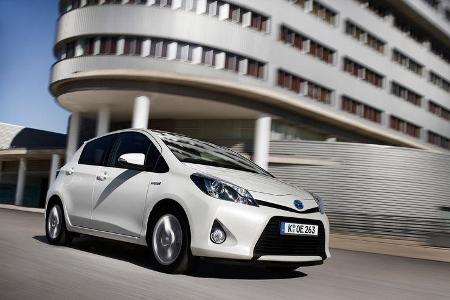 Toyota Yaris Hybrid, Seitenansicht