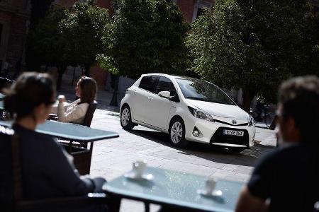 Toyota Yaris Hybrid, Seitenansicht