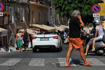 Lancia Flavia, Italien, Kiosk