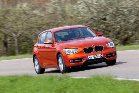 BMW 116d, Frontansicht