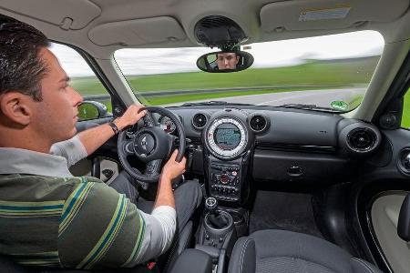 Mini Countryman Cooper D, Cockpit, Lenkrad