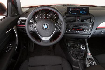 BMW 116d, Cockpit, Lenkrad