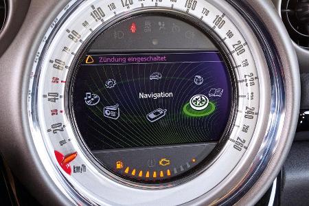 Mini Countryman Cooper D, Tacho, Rundinstrument