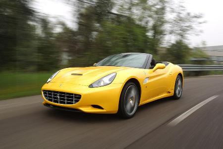 Ferrari California, Frontansicht
