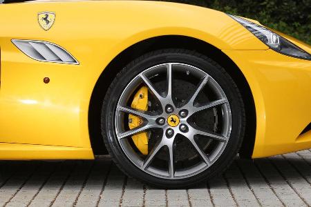Ferrari California, Rad, Felge