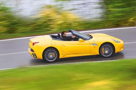 Ferrari California, Seitenansicht