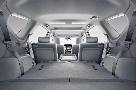 Toyota Prius Plus, Ladefläche, Kofferraum