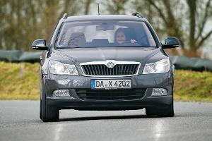 Skoda Octavia Combi 2.0 TDI Family, Frontansicht