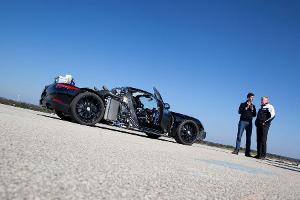 Porsche 918 Spyder, Seitenansicht, Hatz, Walliser