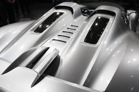 Porsche 918 Spyder, Heckpartie