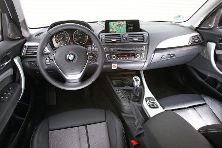 BMW 116d, Cockpit, Lenkrad