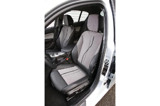 BMW 116d, Fahrersitz