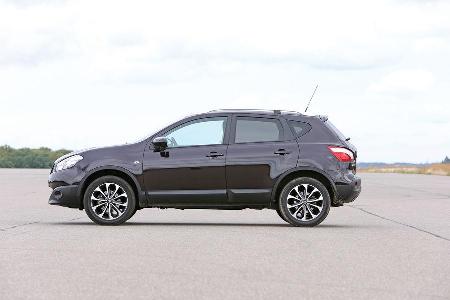 Nissan Qashqai dCi 130, Seitenansicht