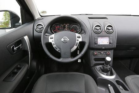 Nissan Qashqai dCi 130, Cockpit, Lenkrad