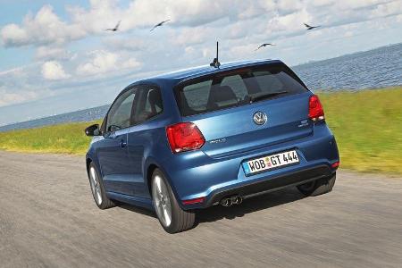 VW Polo Blue GT, Heckansicht