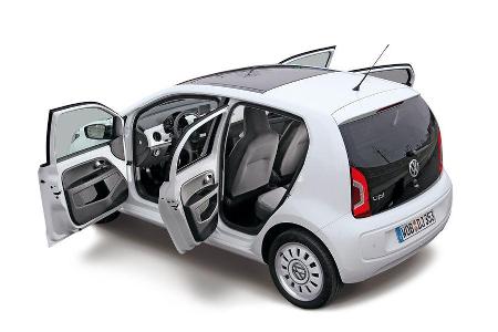 VW Up!, Tren offen, Seitenansicht