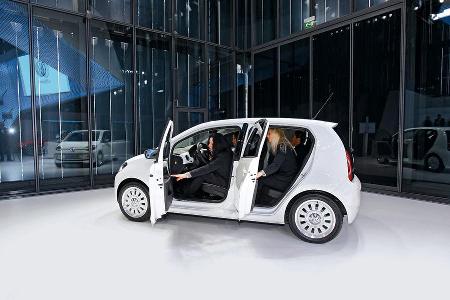 VW Up!, Prsentation, Seitenansicht