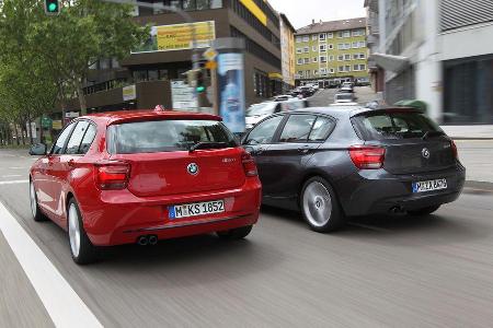BMW 125i, BMW125d, Heck