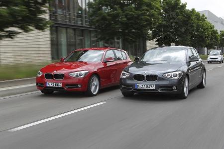 BMW 125i, BMW125d, Frontansicht