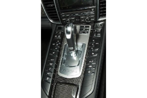 Porsche Panamera GTS, Schalthebel, Schaltknauf