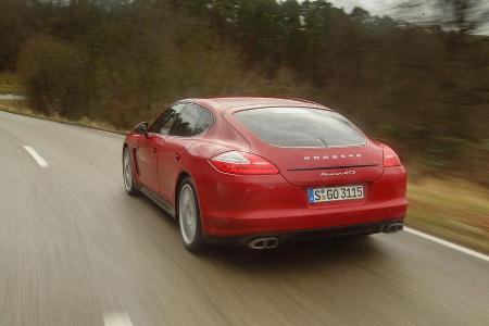 Porsche Panamera GTS, Heck