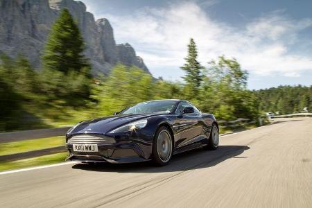 Aston Martin Vanquish, Seitenansicht
