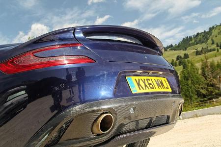 Aston Martin Vanquish, Auspuff