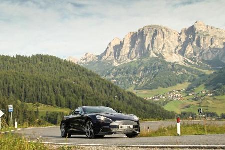 Aston Martin Vanquish, Seitenansicht