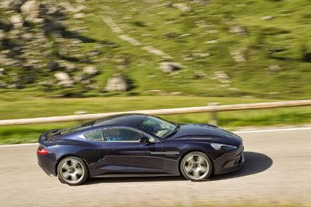 Aston Martin Vanquish, Seitenansicht