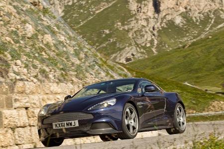 Aston Martin Vanquish, Seitenansicht