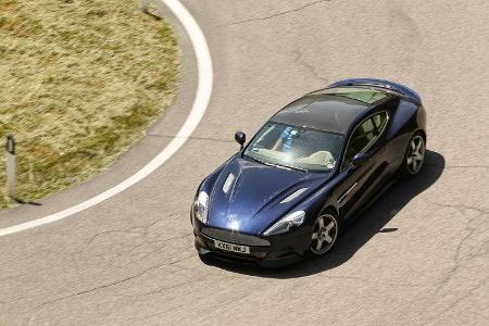 Aston Martin Vanquish, von oben