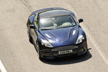Aston Martin Vanquish, von oben