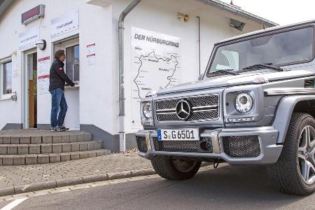 Mercedes G 65 AMG, Motorhaube, Khlergrill