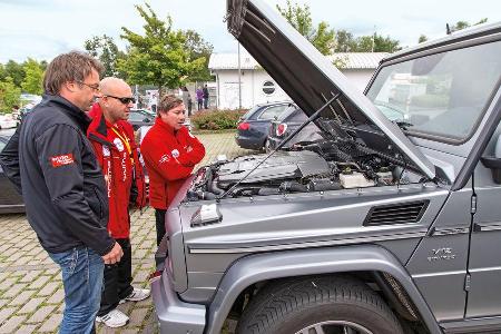 Mercedes G 65 AMG, Motorhaube