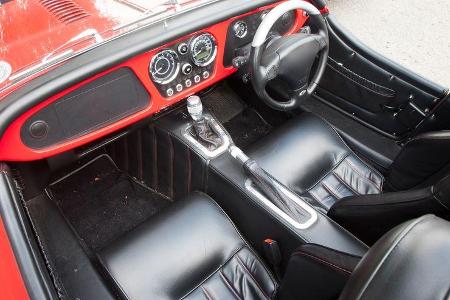 Morgan Roadster V6, Morgan Plus 8, Cockpit