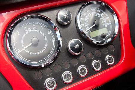 Morgan Roadster V6, Morgan Plus 8, Rundelemente