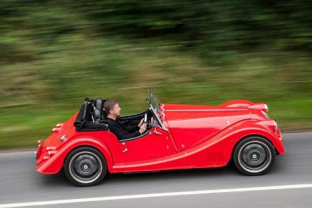 Morgan Roadster V6, Morgan Plus 8, Seitenansicht