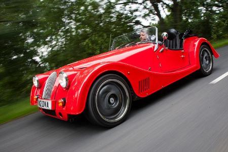 Morgan Roadster V6, Morgan Plus 8, Seitenansicht