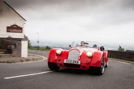 Morgan Roadster V6, Morgan Plus 8, Frontansicht